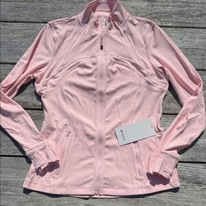 Lululemon Define Jacket Nulu Blush Quartz size 14 NWT pink